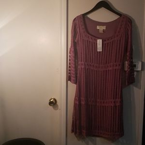 Amethyst crochet dress